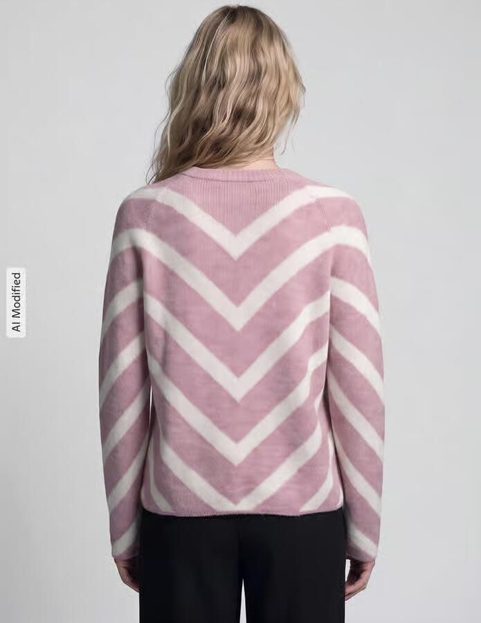 Only boxy fit pullover met raglanmouwen model 'ELIZA' - Foto 3