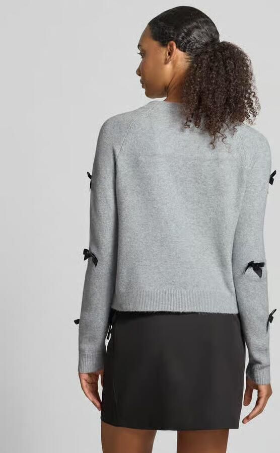 Only Regular fit gebreide pullover met strikdetails model 'NOELLE' - Foto 2