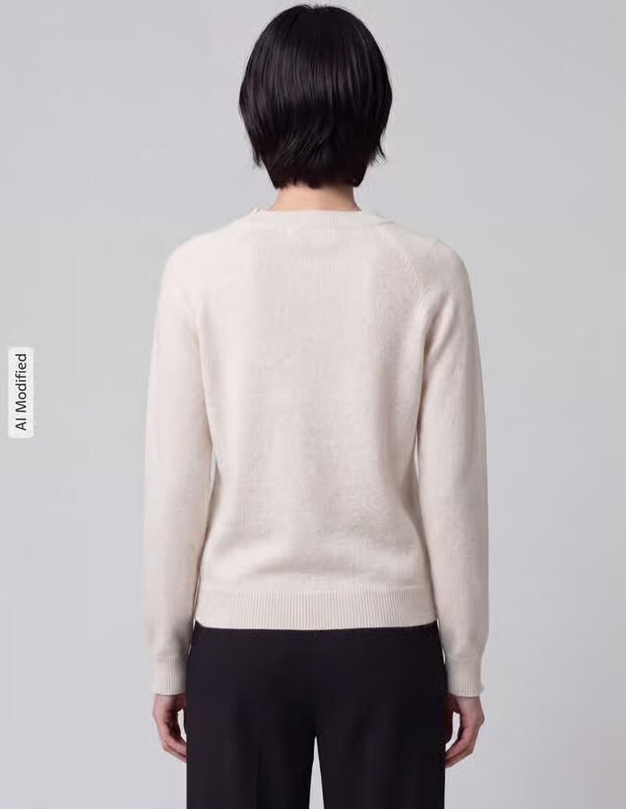 Only Regular fit gebreide pullover met raglanmouwen model 'RICA' - Foto 5