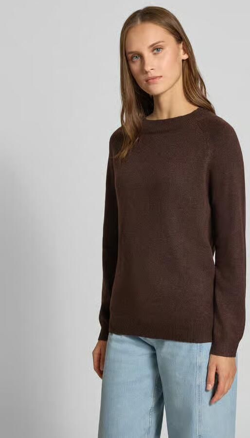 Only Regular fit gebreide pullover met raglanmouwen model 'RICA' - Foto 9