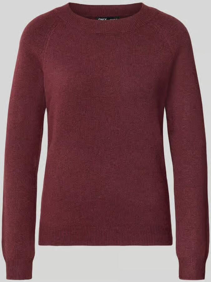 Only Regular fit gebreide pullover met raglanmouwen model 'RICA' - Foto 6