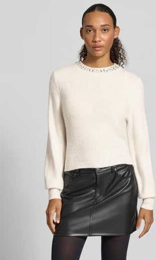 Only Polyester Gebreide Kleding Herfst Winter Collectie Pullover White Dames - Foto 9