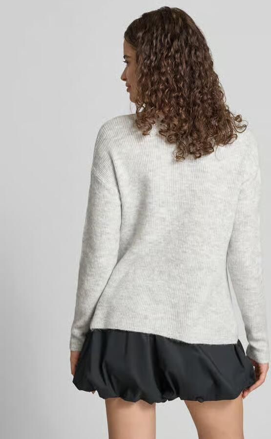 Only Regular fit gebreide pullover met V-hals model 'CAMILLA' - Foto 6