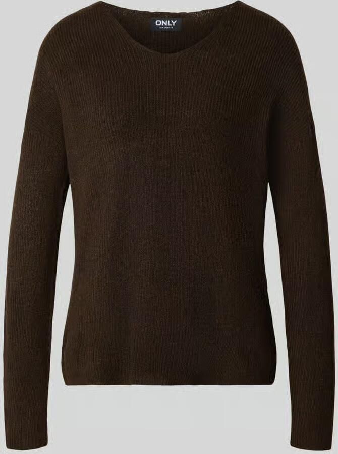 Only Regular fit pullover met v-hals model 'CAMILLA'