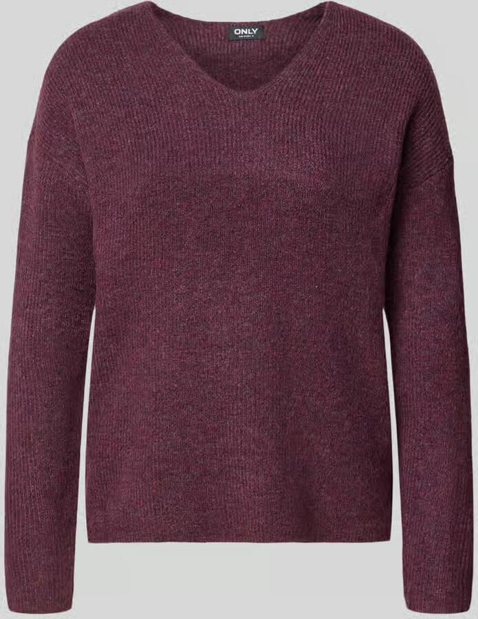 Only Regular fit pullover met v-hals model 'CAMILLA'
