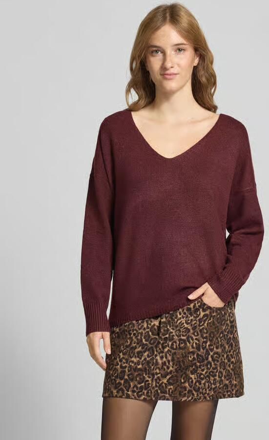 Only Trui met V-hals ONLRICA LIFE L S V-NECK PULLO KNT NOOS - Foto 2