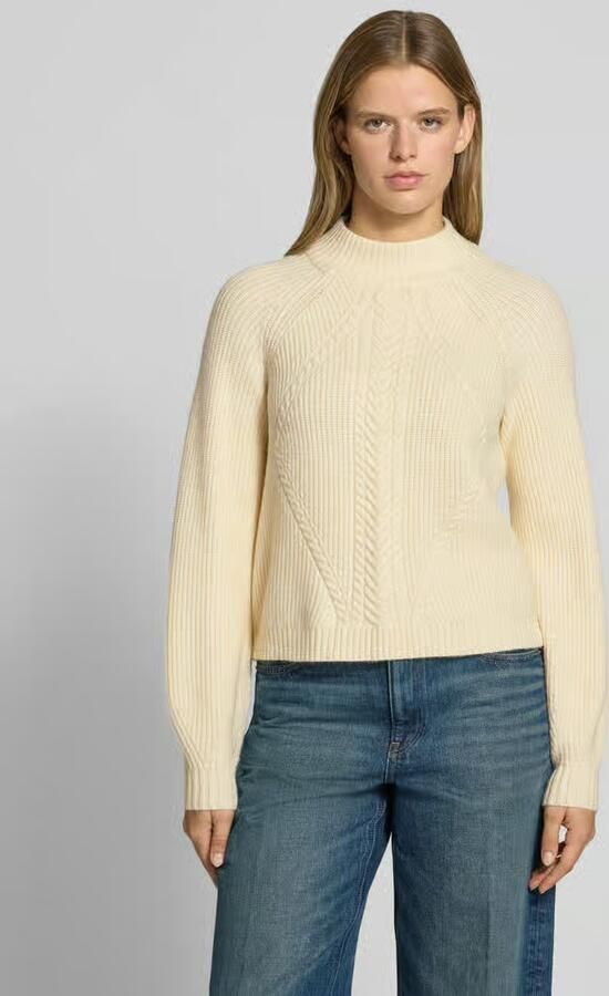 Only Regular fit gebreide pullover van zachte viscosemix model 'KATIA' - Foto 15