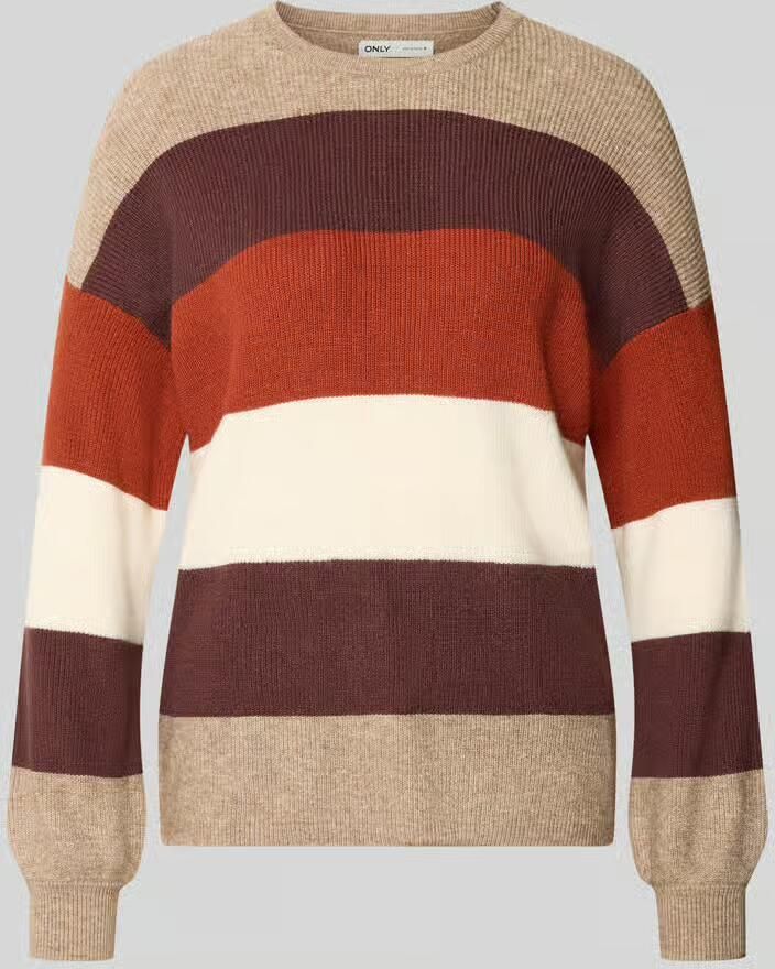 Only Regular fit pullover van viscosemix model 'LATIA'