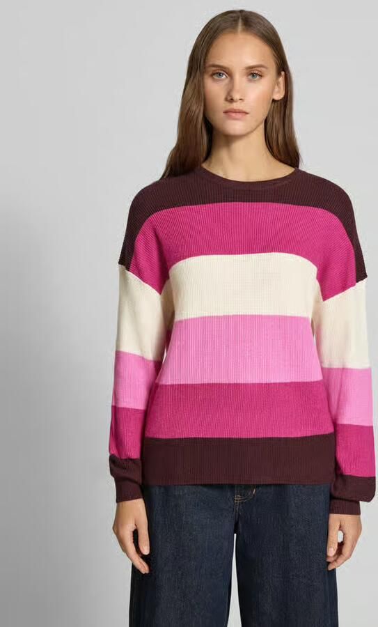 Only Regular fit pullover van viscosemix model 'LATIA' - Foto 3