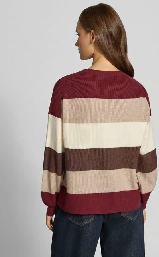 Only Loose fit gebreide pullover van viscosemix model 'ATIA' - Foto 11