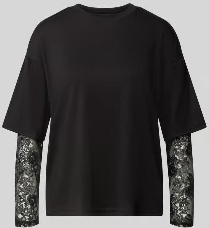 Only Regular fit shirt met lange mouwen met viscose model 'TAHLIA' '