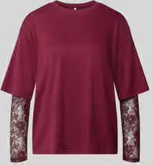 Only Regular fit shirt met lange mouwen met viscose model 'TAHLIA' '