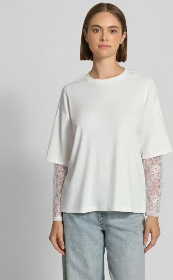 Only Regular fit shirt met lange mouwen met viscose model 'TAHLIA' ' - Foto 2