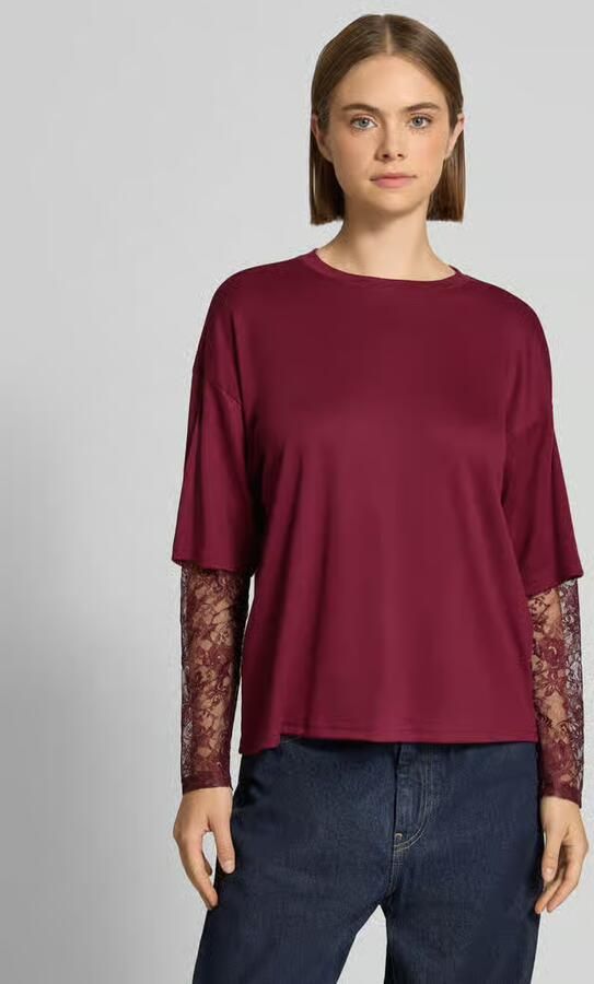 Only Regular fit shirt met lange mouwen met viscose model 'TAHLIA' ' - Foto 3