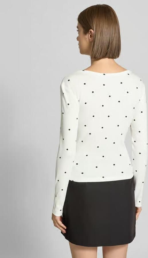 Only Regular fit shirt met lange mouwen van katoenmix model 'FENJA' - Foto 3