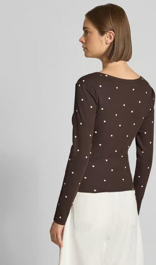 Only Regular fit shirt met lange mouwen van katoenmix model 'FENJA' - Foto 2