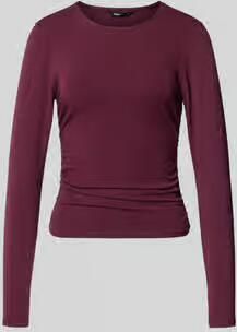 Only Regular fit shirt met lange mouwen van katoenmix model 'MIRA'