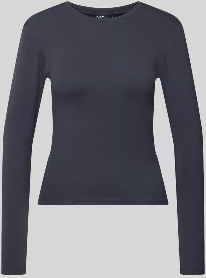 Only regular fit shirt met lange mouwen van katoenmix model 'RILEY' - Foto 6