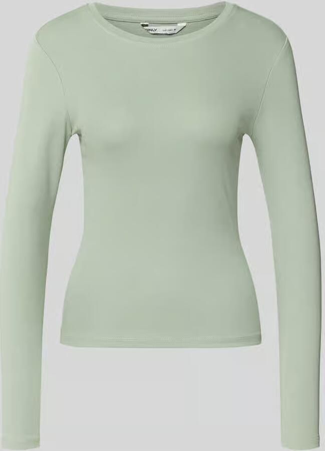Only regular fit shirt met lange mouwen van katoenmix model 'RILEY'