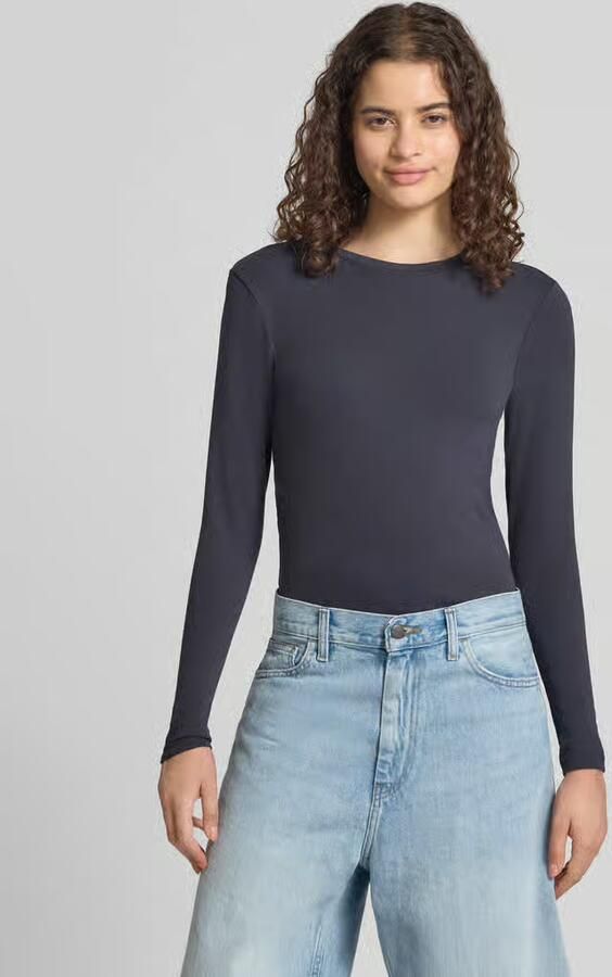 Only regular fit shirt met lange mouwen van katoenmix model 'RILEY' - Foto 8