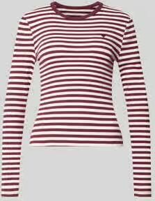 Only Regular fit shirt met lange mouwen van katoenmix model 'VAL' - Foto 4