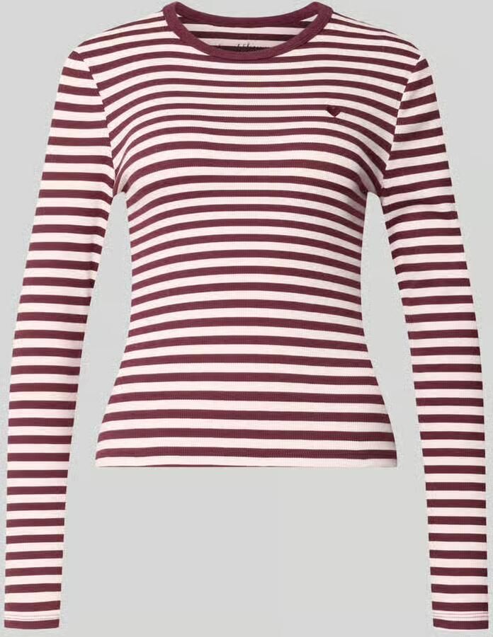 Only Regular fit shirt met lange mouwen van katoenmix model 'VAL' - Foto 3