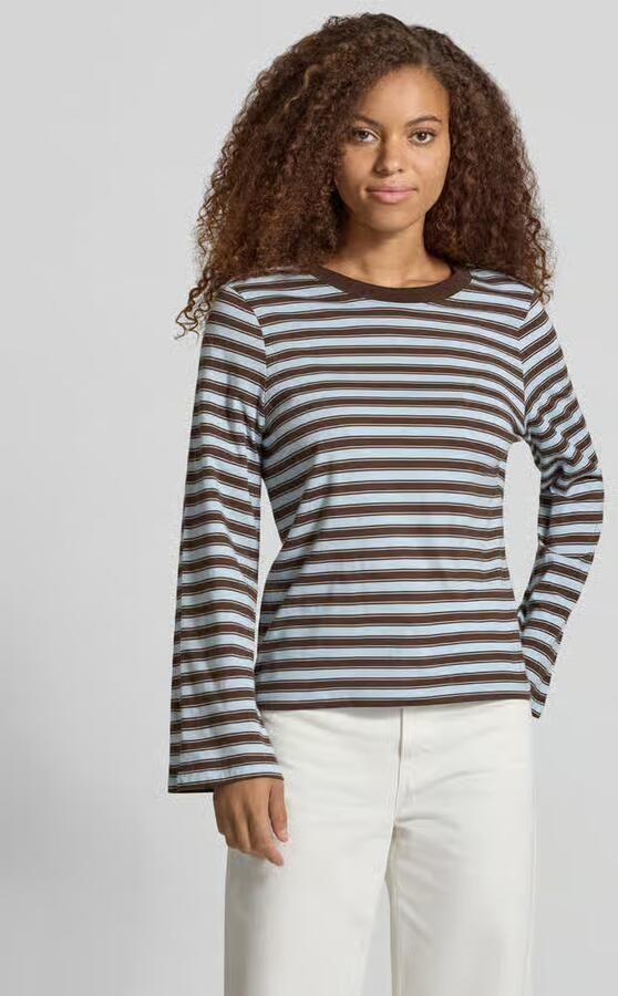 Only Regular fit shirt met lange mouwen van puur katoen model 'LUNA' - Foto 3