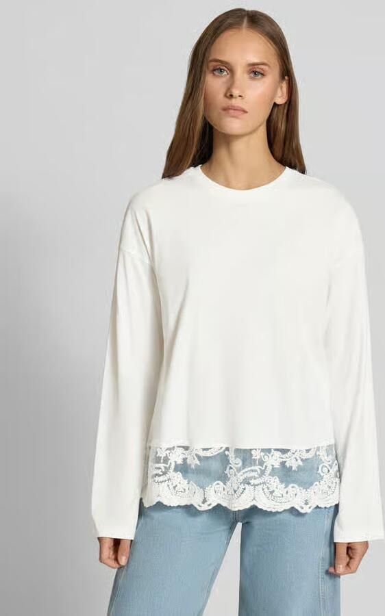 Only Regular fit shirt met lange mouwen van puur katoen model 'VIVVI' - Foto 2
