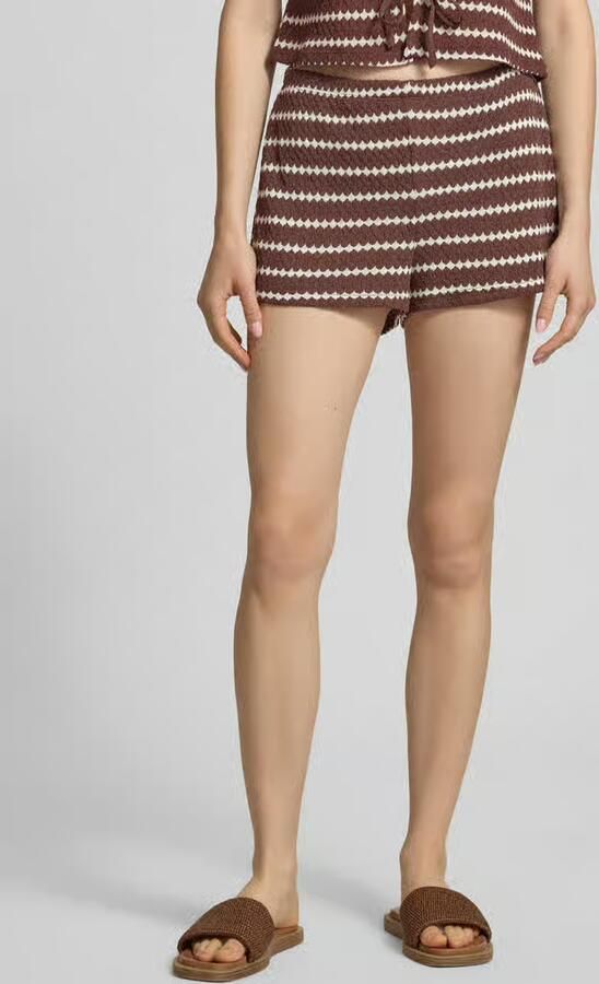 Only regular fit short met katoen model 'EVA LIFE' - Foto 3