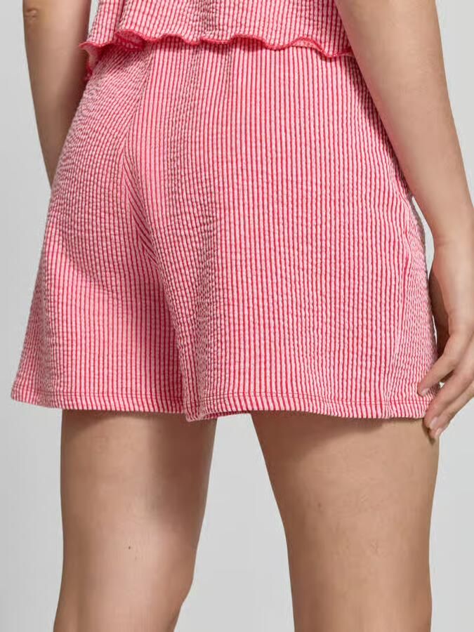 Only regular fit short van katoenmix model 'MISTY'