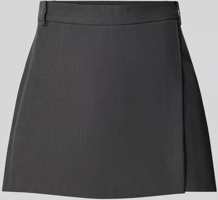 Only Regular fit skort met riemlussen model 'LINDA'