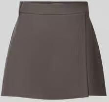 Only Regular fit skort met riemlussen model 'LINDA'