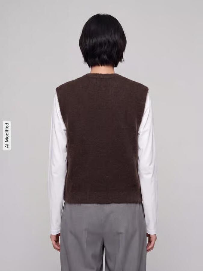Only Regular fit spencer met eenrijige knoopsluiting model 'SIMONI' - Foto 3