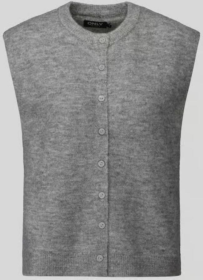 Only Regular fit spencer met eenrijige knoopsluiting model 'SIMONI' - Foto 3