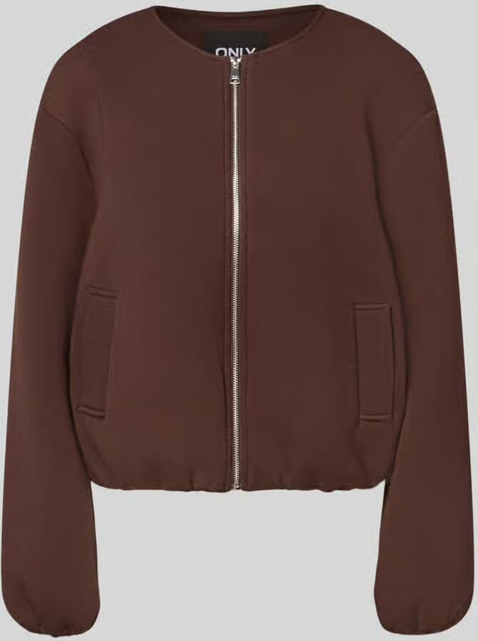 Only Regular fit sweatjack met viscose model 'LELLIE'