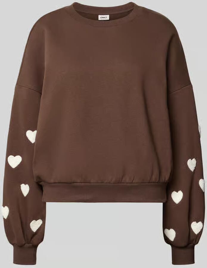 Only Regular fit sweatshirt van katoenmix model 'MACY'