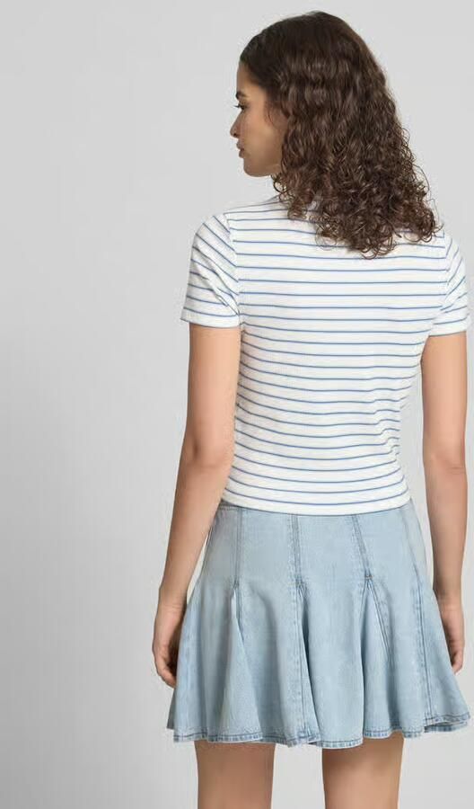 Only Regular fit T-shirt met viscose Model 'LUPE' - Foto 4