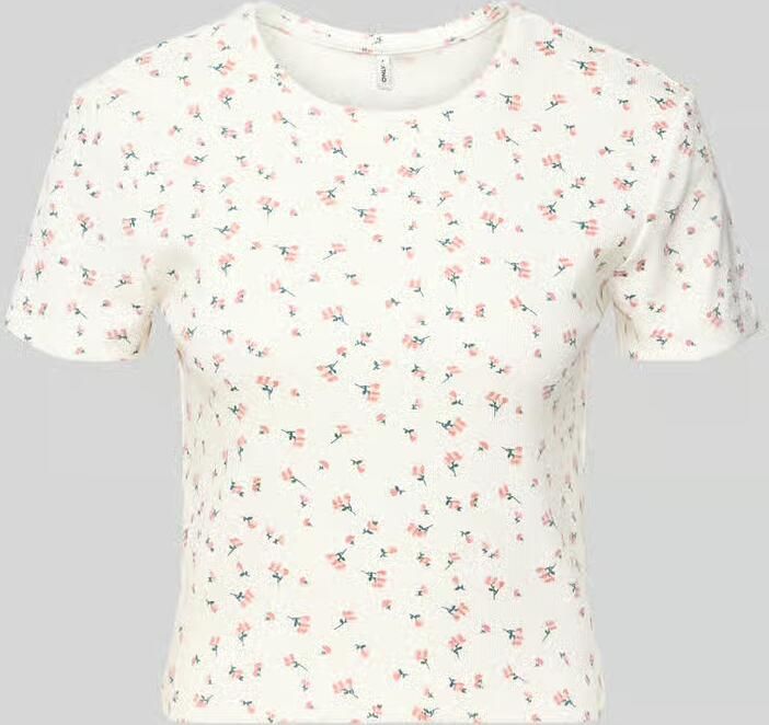 Only regular fit T-shirt van katoenmix model 'FENJA' - Foto 2