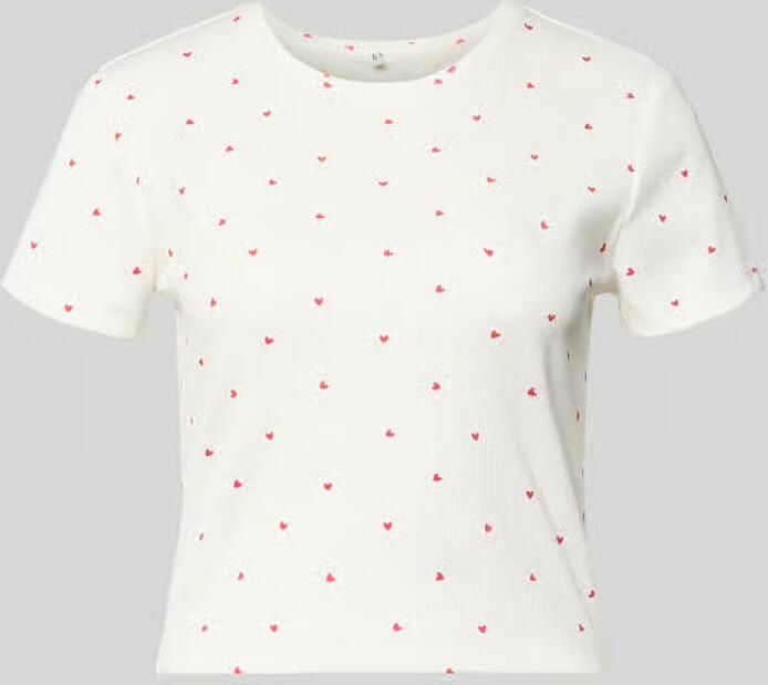 Only Regular fit T-shirt in riblook model 'FENJA LIFE' - Foto 2