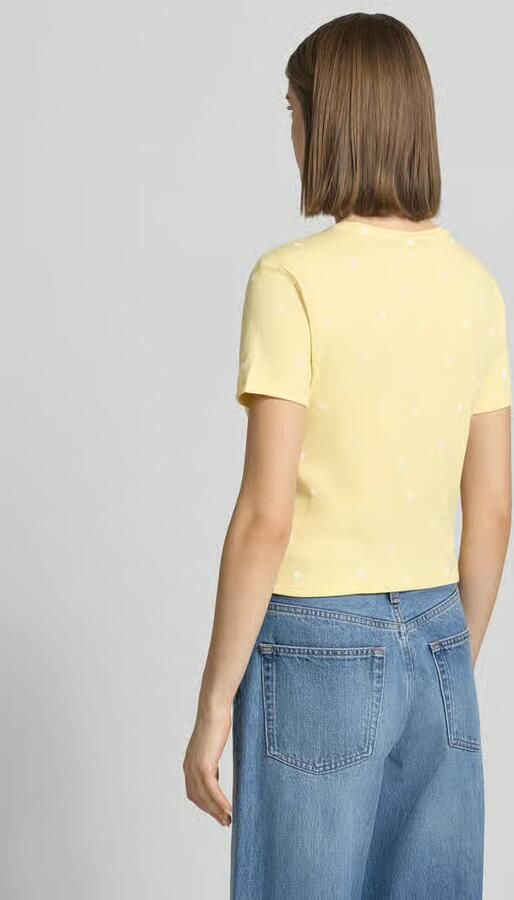 Only regular fit T-shirt van katoenmix model 'FENJA'