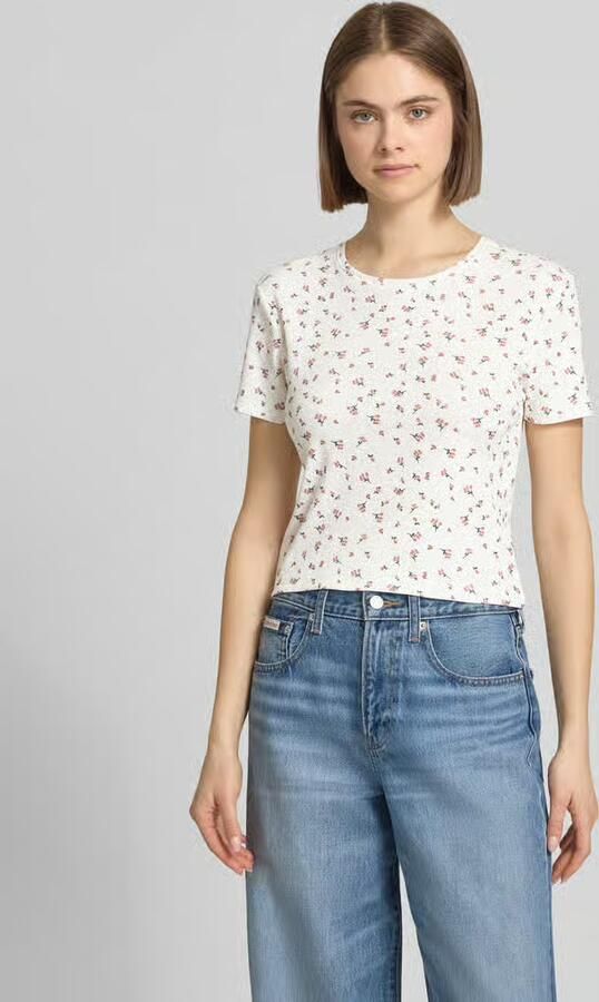 Only regular fit T-shirt van katoenmix model 'FENJA' - Foto 2