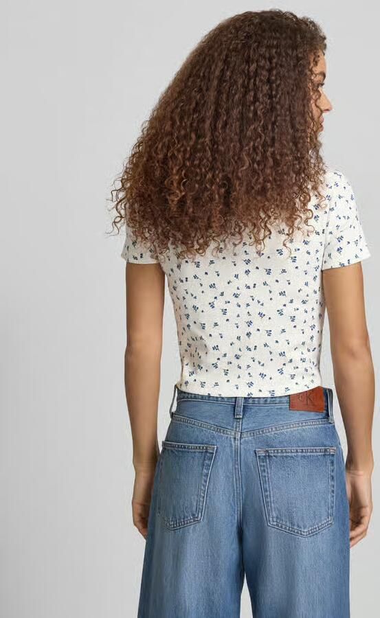 Only Shirt met korte mouwen ONLFENJA LIFE SS AOP TOP JRS NOOS - Foto 6