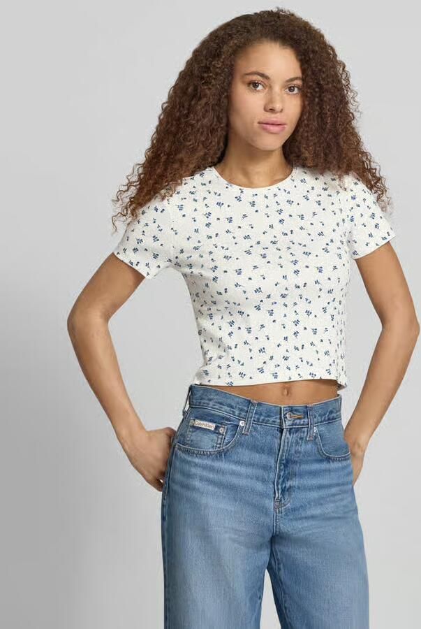 Only Shirt met korte mouwen ONLFENJA LIFE SS AOP TOP JRS NOOS - Foto 5