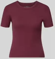 Only regular fit T-shirt van katoenmix model 'VAL'