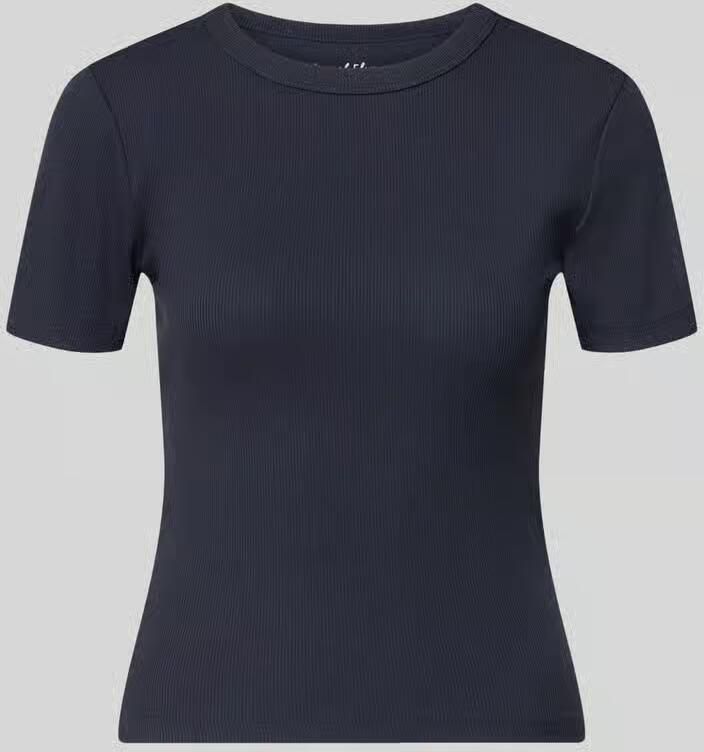 Only regular fit T-shirt van katoenmix model 'VAL'