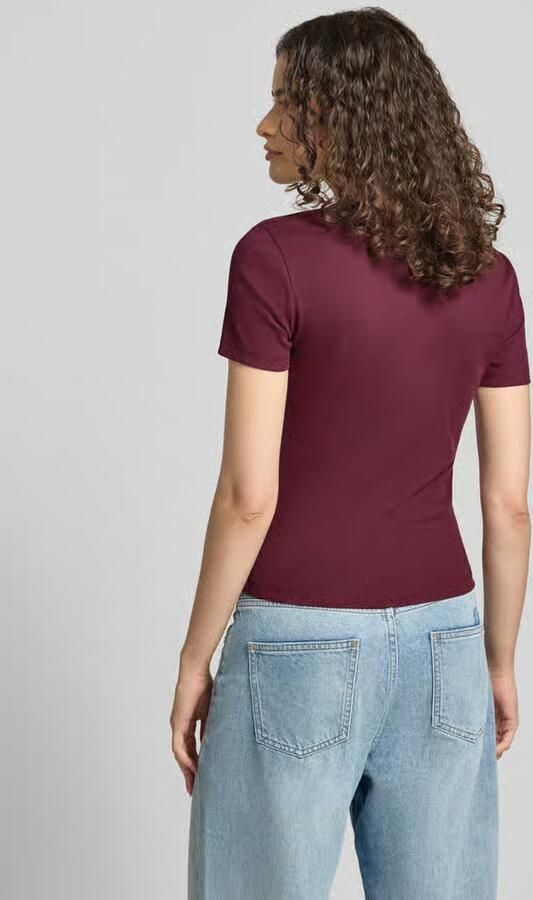 Only regular fit T-shirt van katoenmix model 'VAL' - Foto 2