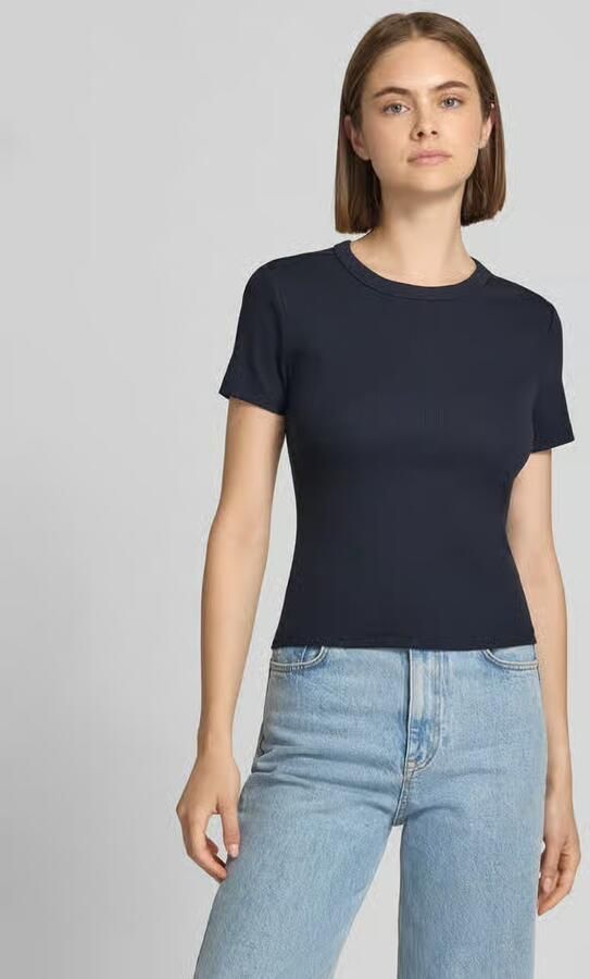 Only regular fit T-shirt van katoenmix model 'VAL' - Foto 2