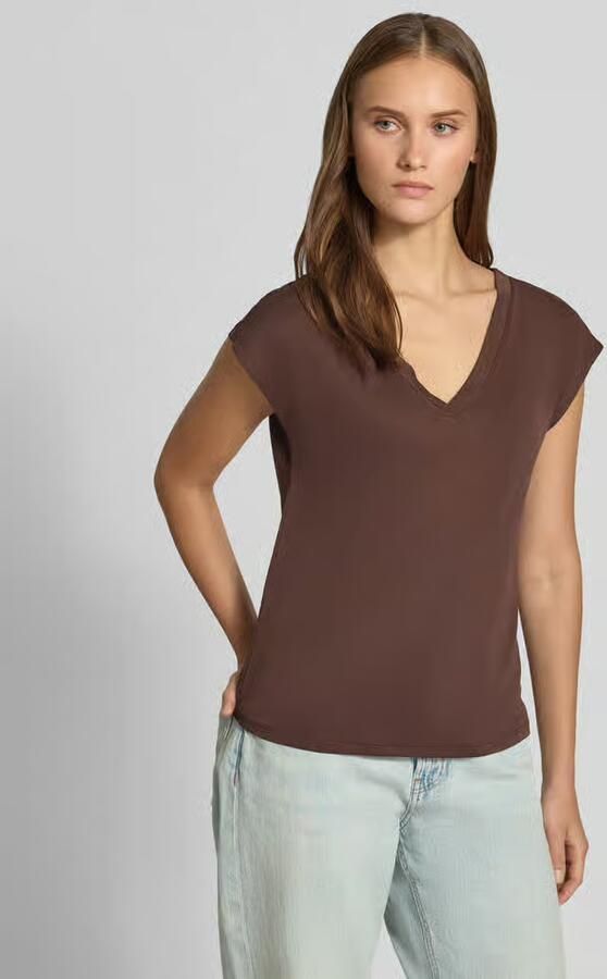 Only Regular fit t-shirt van modalmix model 'FREE' - Foto 3
