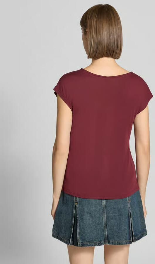 Only Shirt met V-hals ONLFREE S S MOD.V-NECK TOP JRS NOOS - Foto 5