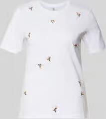 Only regular fit T-shirt van puur biologisch katoen model 'KETTY'